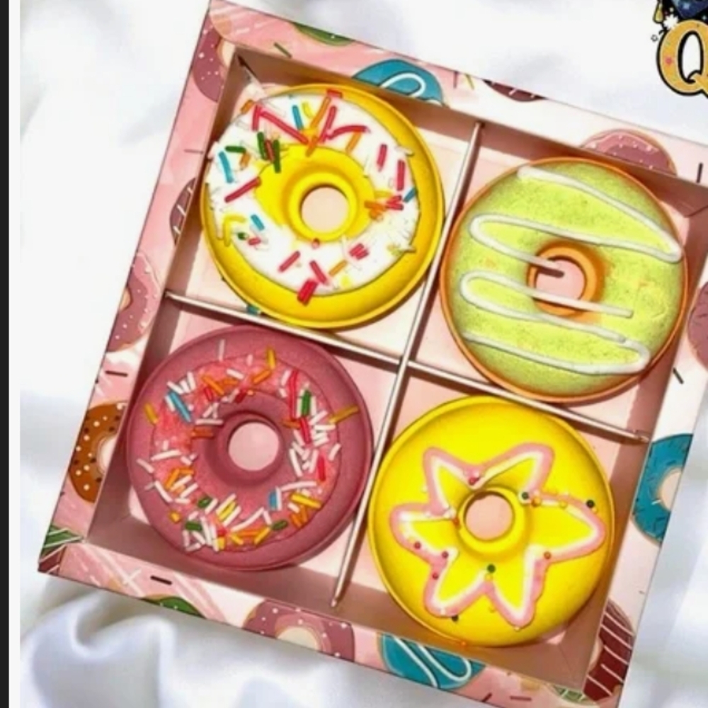 Di'Myoor Luxury Colorful Donut-Shaped Bath bomb Gift Set